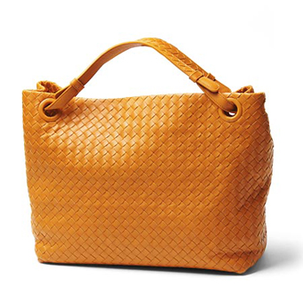 BOTTEGA VENETA ボッテガヴェネタ バッグ レプリカ レザー トートバッグ 179320 v0016 7663 トパーズイエロー レディース